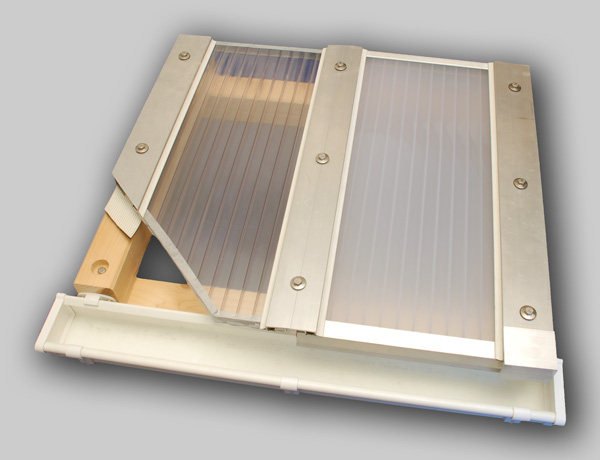 Einbaumuster Stegplatten