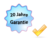 10 Jahre Garantie