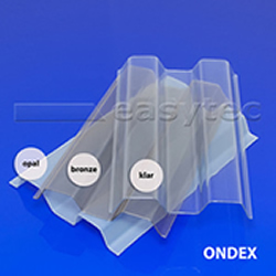 Lichtplatten aus PVC - Ondex/Sollux