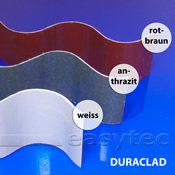 Lichtplatten aus Polyester - Duraclad